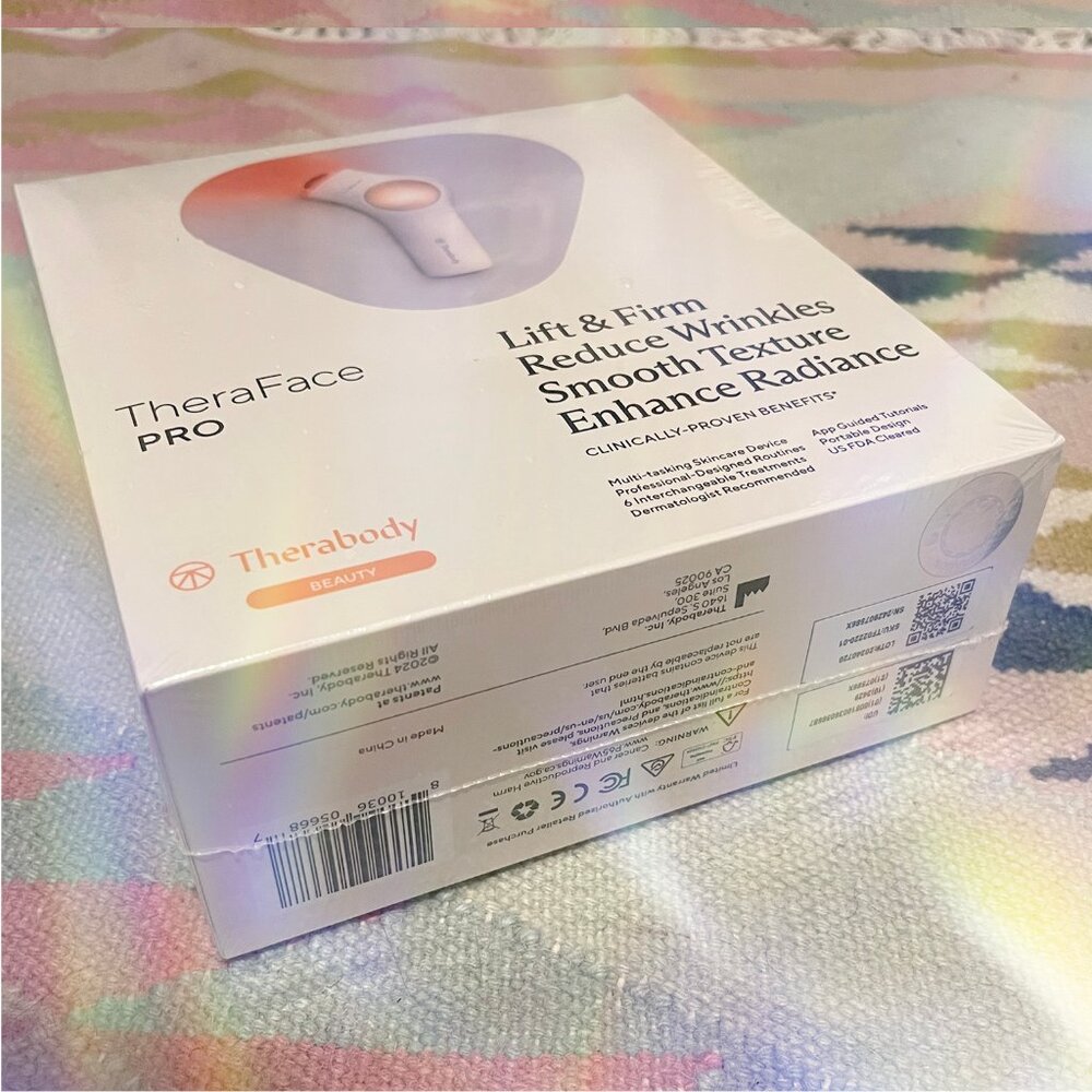 Therabody TheraFace PRO Device - White- BNWT- Sealed in Box